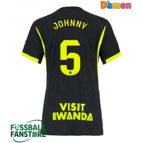 Atletico Madrid Johnny Cardoso #5 Replik Auswärtstrikot Damen 2026-27 Kurzarm